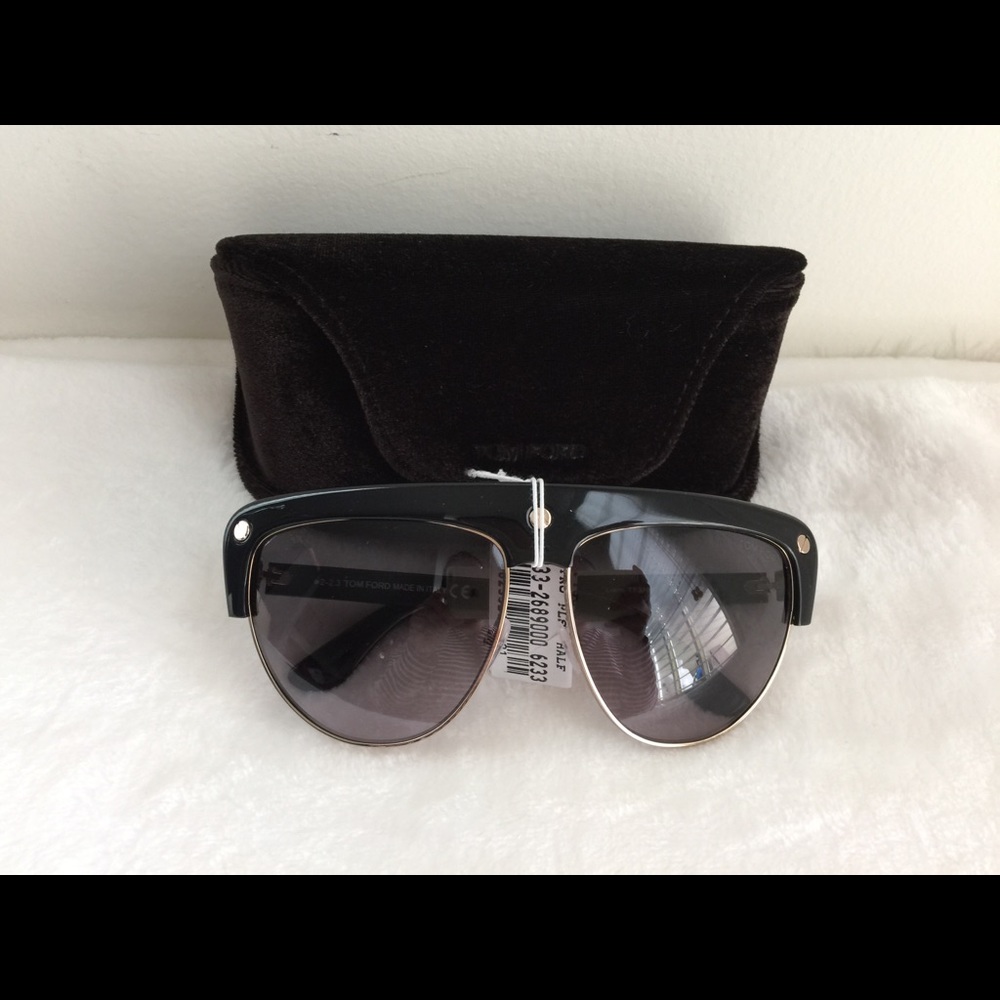 Tom Ford Women's "Liane" Aviator Sunglasses FT0318